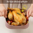 thumbnail image 3 of Aire Fryer Silicona Pote Horno Cesta Fried Pollo Pizza Hornear Reemplazo Lavable Pan Pan Hogar Cocina Torta Accesorios Accesorios Café Sweethay HA059263-01, 3 of 7