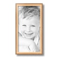 thumbnail image 2 of ArtToFrames 7x14" Gold And Stained Brown Picture Frame, Gold Wood Poster Frame, with Regular Glass and 2 (FBPL-4766), 2 of 7