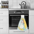 thumbnail image 6 of Hanging Towels 1 Pcs, Dish Towels Cute Wizard Unicorn Sitting on The Moon Absorbent Hand Towels with Hanging Loop Washcloth for Bathroom Kitchen, 6 of 6