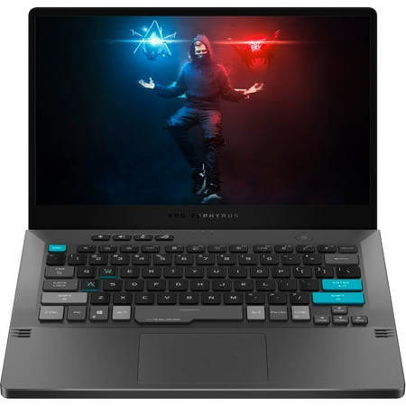 Asus ROG Zephyrus G14 GA401 GA401QEC-K2064T 14" Gaming Notebook - WQHD - 2560 x 1440 - AMD Ryzen 9 5900HS Octa-core (8 Core) 3.10 GHz - 16 GB Total RAM - 1 TB SSD - Gray