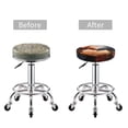 thumbnail image 4 of Cauagu Lava Dragon Print Round Stool Covers,Seat Cushion for Round Bar Stool Chair Seat Cover for Bar Round Chair Fits for 12/13/14in Bar Stool Cushion, 4 of 7