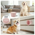 thumbnail image 4 of Unique Bargains Slow Feeder Dog Bowls Silicone Dog Lick Bowl with Brush & Scraper Non-Slip Base Slow Feeder for Anxiety Alleviating & Oral Health Pinkish Purple, 4 of 7