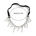 thumbnail image 4 of Chaîne de Cuisse à Franges Sexy avec Strass, Chaîne de Cuisse Simple Réglable Élastique pour Femmes (Rhinestone), 4 of 5