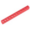 thumbnail image 4 of Unique Bargains 12 Holes Screwdriver Bit Holder 7mm Dia Plastic Hex Shank Storage Case Red 10Pack, 4 of 5