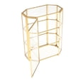 thumbnail image 3 of Joyeria poligonal de 3 niveles, joyeria de cristal, joyeria de oro, collar, , caja de pendiente, caja decorativa de para de, 3 of 9