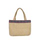 thumbnail image 1 of Granjero Gordo Bolso de mano tejido y bolsas de cosméticos, bolso de mano tejido elegante de playa de verano, bolso de hombro de 7,87 x 1,57 x 6,29 pulgadas (estilo A), 1 of 4