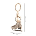 thumbnail image 2 of Worgeous 2Pcs Novelty Hanging Keychains Small Ice Skates Keychains Adorable Small Keychains Backpack Decors, 2 of 8