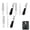 Black, variant on Eagle Beak Nail Clippers – 3‑Piece Set, Wide Jaw Opening Anti‑Splash Slanted Clipper for Thick Nails, Seniors, Pedicure Kit