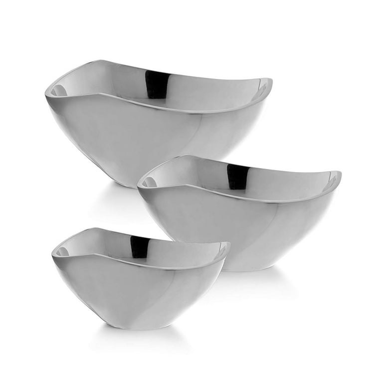 Nambe Tri-Corner Mini Bowl, Silver, 5