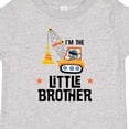 thumbnail image 4 of Inktastic Little Brother Construction Truck Boys Boys Baby T-Shirt, 4 of 5