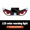 Red-Red-White, variant on Car Rear Window Dynamic LED Display – Vampire Devil Eye Emoji Panel, Remote Controlled RGB Auto Decorative Light for Car Back Window & Truck Styling