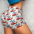 thumbnail image 4 of Fotbe Cartoon Helicopter Shorts Sin Costuras – Shorts Deportivos de Cintura Alta para Mujer, Elásticos para Gimnasio, Yoga, Running o Ciclismo-Medium, 4 of 8