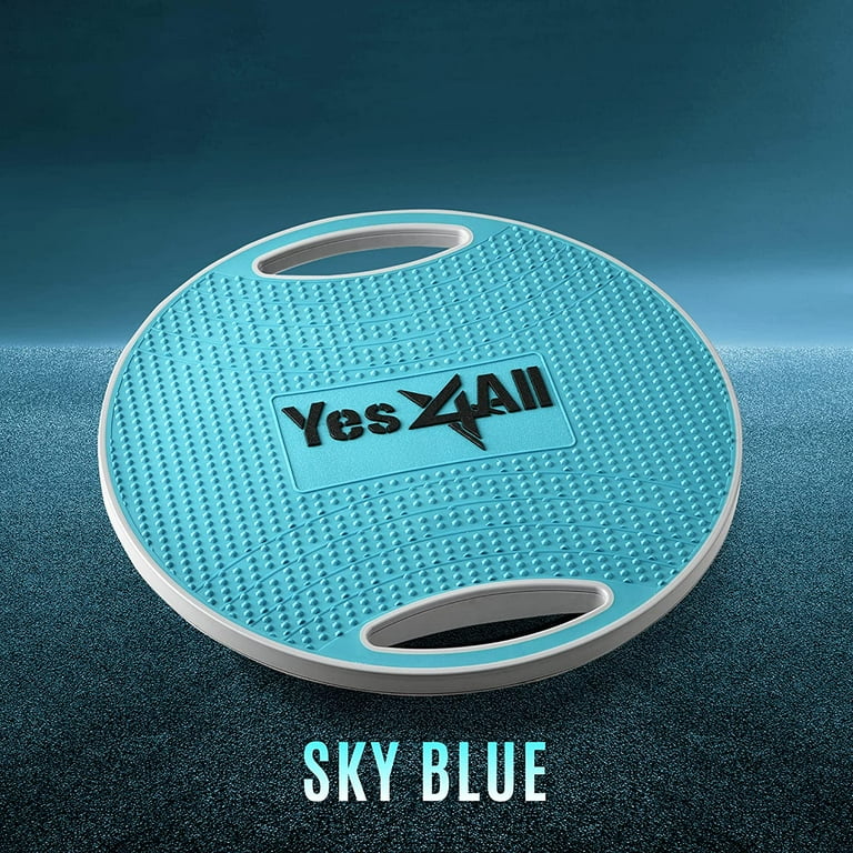 Yes4All Premium Wobble Round Plastic Balance Board – 16.34