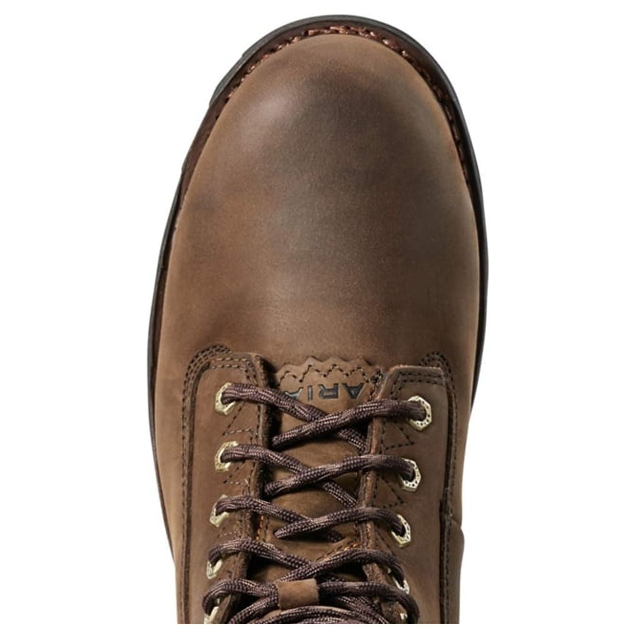 Ariat Men s Powerline 8 H2O Composite Toe Work Boot OILED DARK BROWN Walmart