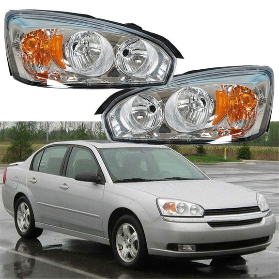 LABLT Headlights Replacement for 04-08 Chevy Malibu SS Clear Headlights Pair Left Right Side Fits select: 2005 ,2007 CHEVROLET MALIBU LS