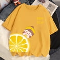 thumbnail image 4 of Camisetas 2023 de algodón para mujer, ropa Harajuku y2k, Kawaii, fresa, manga corta, 100%, 4 of 4