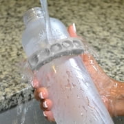 GWaT Hydration Tracker for Water Bottles, 2-Pack – Helps You Drink More Water Easily (Grey Skies)