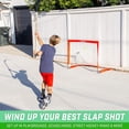 thumbnail image 4 of GoSports Hockey Street Set - Outdoor Indoor Game Set-4 x 2.5 ft Goal, 4 of 8