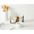 thumbnail image 4 of Better Homes & Gardens Acacia Wood Ramekin Caddy Set, 1.12 Pounds, 4 of 9