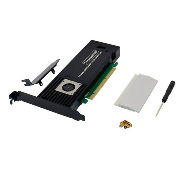 ASM2824 PCIE X8 X16 Adapter Card 4Channel NVME SSD Conversion Card
