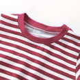 thumbnail image 4 of Generic Toddler Boys Girls Striped T Shirts Summer Crewneck Short Sleeve Cotton Casual Shirts Cute Tee Tops for 2-10Years, 4 of 4