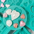thumbnail image 6 of Valentine's Gift Love Heart Red Lips Silicone Mold Valentine Chocolate Cookie Gumpaste Mould, 6 of 21