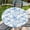 Bird Blue, variant on Round Fitted Tablecloth with Elastic Edge Design Table Cover Waterproof Table Cloth Stain-Resistant for 36"-65" Round Table for Dining, Picnic, Party, Decor, Outdoor