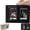 Black, variant on Photo Rotating Page-Turning Ornaments,Personalized Picture Flip Book Frame, 12-Card Holder Rotating Photo Album, Hand Crank Photo Album,Table Decoration Creative for Friends, Couple (White)