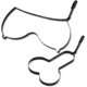 thumbnail image 1 of Juego de 2 moldes para huevos, acero inoxidable, color negro, 1 of 5