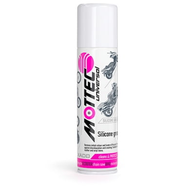 Mottec Silicone lubricant grease Cleans and Protects Bicycle Motorcycle Scooter Chainsaw