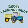 thumbnail image 2 of CafePress - Daddy's Farming Buddy Infant Bodysuit - Baby Light Bodysuit, Size Newborn - 24 Months, 2 of 4