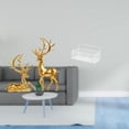 thumbnail image 2 of Estatua de escultura de ciervo,Estatuas de ciervos en pareja para decorar la entrada del hogar.,Cesta de almacenamiento,Cesta organizadora de almacenamiento de cocina colgante de, 2 of 8