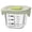 B, variant on Storage Containers With Lids: 8oz Reusable Glass Jars Leakproof Snack Containers For Baby Puree Salad Dressing