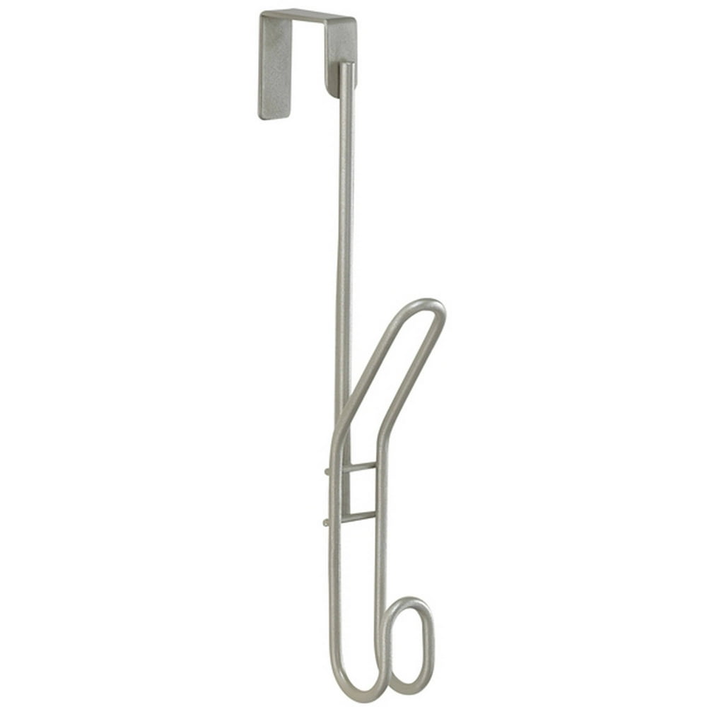 ClosetMaid Single OverTheDoor Hook, Nickel