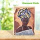 thumbnail image 1 of Cuadros Decorativos 5D bricolaje forma especial diamante pintura mujer Cruz puntada mosaico artesanía Kit Decoración Tmvgtek embutido en tela, 1 of 9