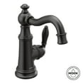 thumbnail image 4 of Moen S42107NL Weymouth Single Handle Monoblock Bathroom Sink Faucet in Polished Nickel, 4 of 7
