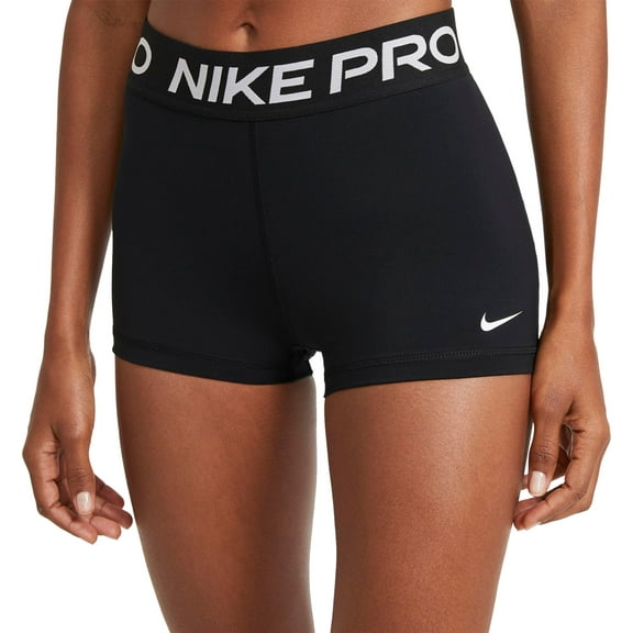 Nike Elastic closure Women's Pro Shorts Black, XS, 3 Shorts