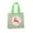 Green, variant on Deeceymbur Holiday Gift Bag Fabric Tote Christmas Handbag Foldable Storage Sack Waterproof Party Favor Black Green White Decorative Shopping Bag