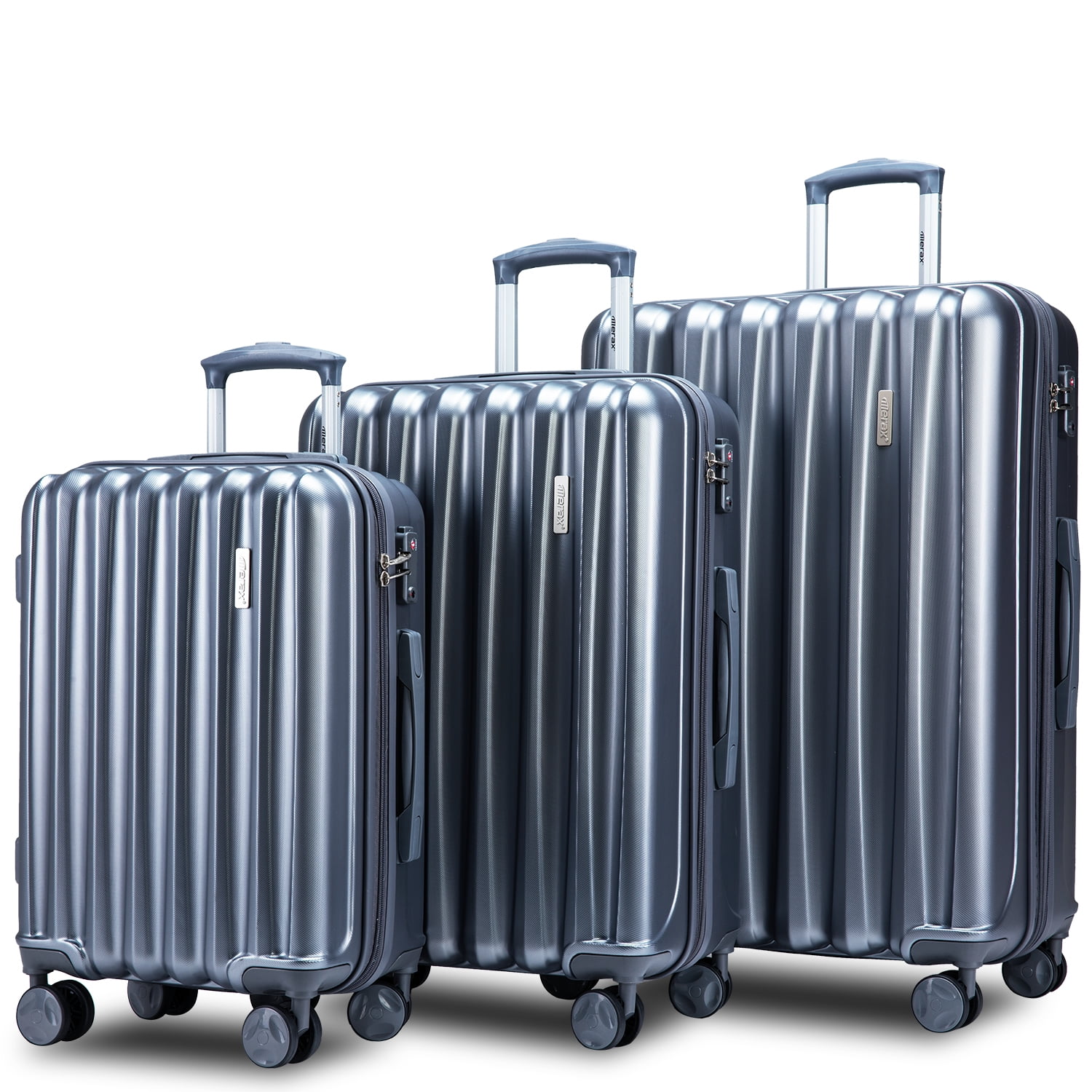 Urhomepro 20" 24" 28" Suitcase Set, Carry on Luggage with Spinner