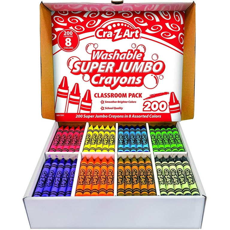 6 Packs: 200 ct. (1,200 total) Crayola® So Big® Crayons Classpack®