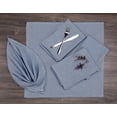 thumbnail image 2 of Native Fab Reusable Houndstooth Cloth Napkin 18x18 Cotton Set of 12 - Ink Blue, 2 of 7