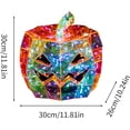 thumbnail image 5 of Calabaza espeluznante iridiscente prismática xinyu decoración de Halloween luces LED, 5 of 5