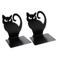 thumbnail image 1 of AMLESO 2 Pieces Cat Bookends Cute Decorative Bookends for Shelves Office Study Room A, 1 of 8