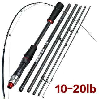 Sougayilang Graphite Fishing Rods Ultra Light Trout Rods 2 Pieces Cork  Handle Spinning Fishing Rod 