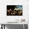 thumbnail image 2 of ARTCANVAS Stump Speaking 1853 Canvas Art Print by George Caleb Bingham - Size: 26" x 18" (0.75" Deep), 2 of 9