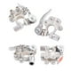 thumbnail image 3 of Conector de terminal de batería de 4 vías para terminales SAE/JIS tipo A, terminal de batería de automóvil Plata, 3 of 9