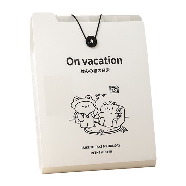 Carpeta de acordeón expandible JAAS organizador de documentos A4 Vertical