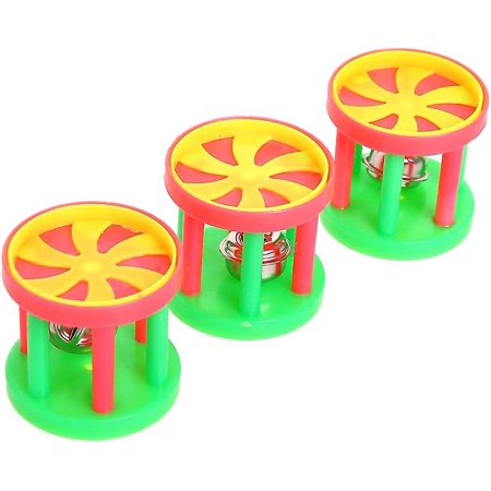 Parrot Foot Toy, Foraging Chew Bell Training Skills Toy, Baby Parrot ...