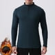 thumbnail image 1 of pstuiky camisetas de manga larga para hombre, Ropa deportiva de secado rápido para hombre, estilo casual, color sólido, para correr, fitness, elástica, de polar Tops casuales para hombres s, 1 of 9