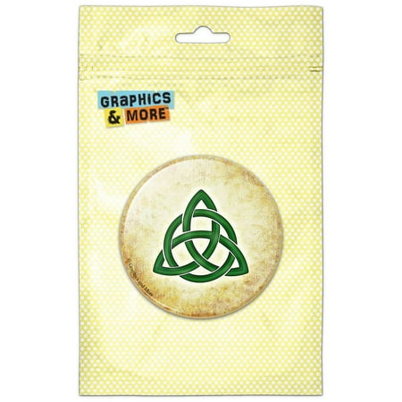 

Triquetra Trinity Knot Green Refrigerator Button Magnet